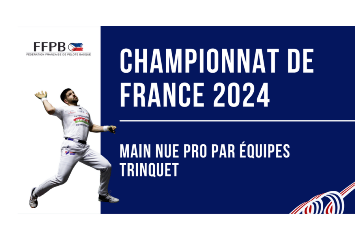 Championnat de France 2024 – Main Nue Professionnels par équipe